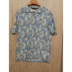Travis Mathew Men's XXL Polo Golf Shirt Floral Short Sleeve Hawaiian Bridgewater